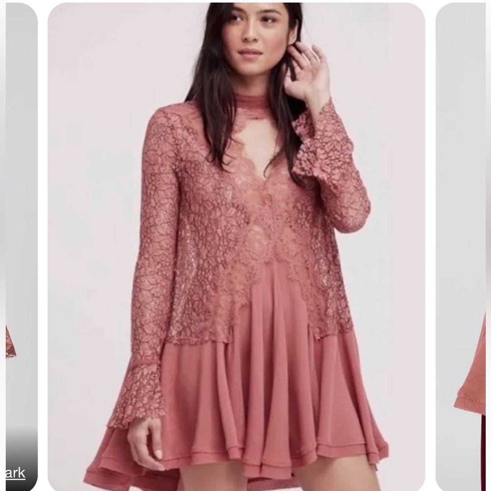 Free people lace tunic